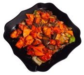 Свинина с баклажанами