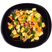 Рулька с огурцом