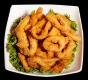 Кальмар в сухарях