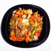 Говядина с овощами