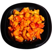 Минтай в кисло-сладком соусе