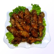 Крылья в чесночном соусе